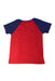 A Red Short Sleeve T Shirts from Polo Ralph Lauren in size 5T for boy. (Back View)