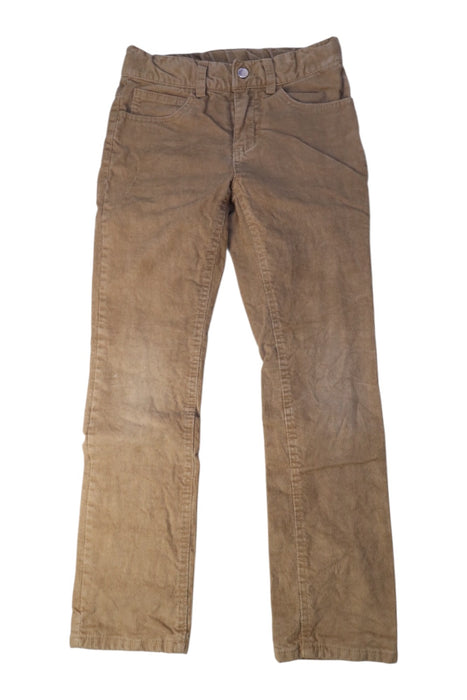 A Brown Casual Pants from Jacadi in size 8Y for boy. (Front View)