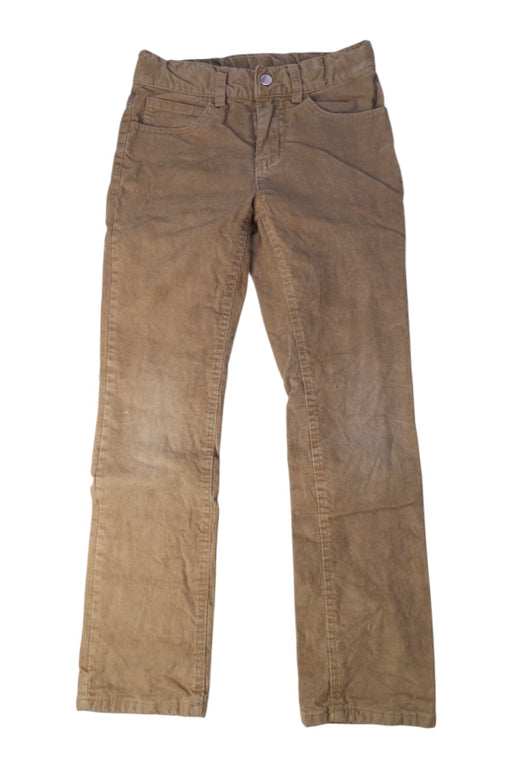 A Brown Casual Pants from Jacadi in size 8Y for boy. (Front View)