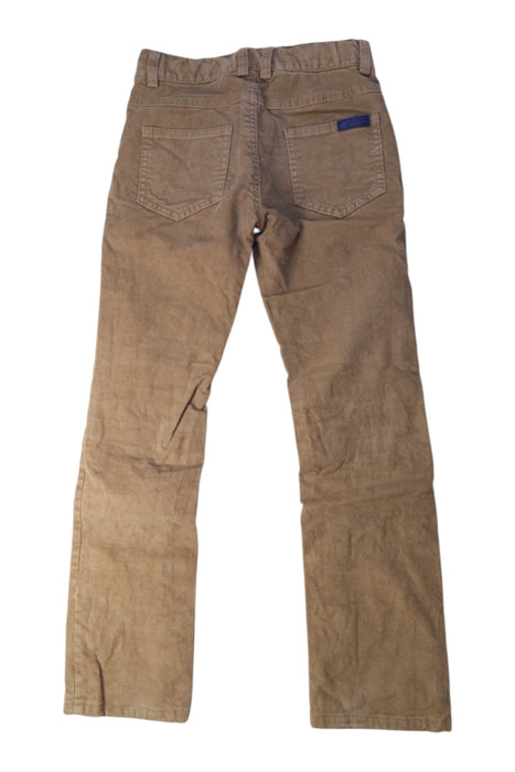A Brown Casual Pants from Jacadi in size 8Y for boy. (Back View)
