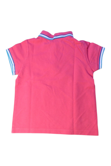 A Pink Short Sleeve Polos from Jacadi in size 4T for boy. (Back View)