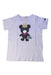 A Grey Short Sleeve T Shirts from Miki House in size 4T for boy. (Front View)