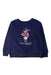 A Navy Crewneck Sweatshirts from Polo Ralph Lauren in size 4T for boy. (Front View)