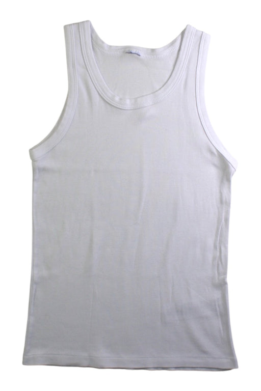 A White Sleeveless Tops from Petit Bateau in size 10Y for neutral. (Front View)