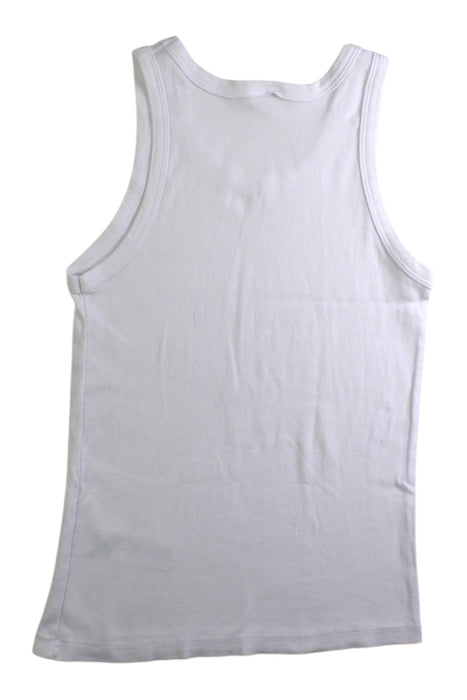A White Sleeveless Tops from Petit Bateau in size 10Y for neutral. (Back View)