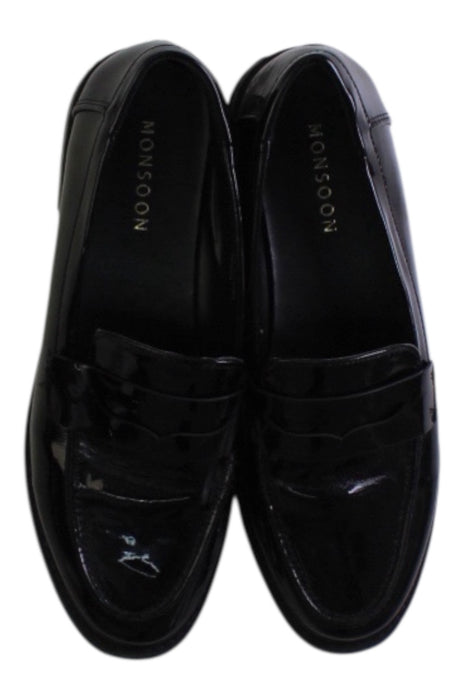A Black Loafers & Moccasins from Monsoon in size 12Y for boy. (Back View)