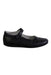 A Black Flats from Rossano in size 11Y for girl. (Front View)