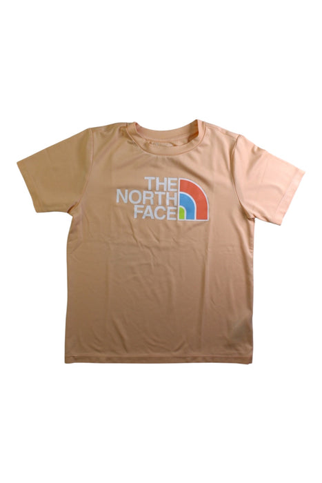 A Beige Short Sleeve T Shirts from The North Face in size 10Y for neutral. (Front View)