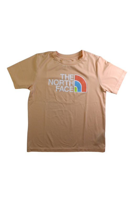 A Beige Short Sleeve T Shirts from The North Face in size 10Y for neutral. (Front View)