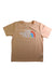 A Beige Short Sleeve T Shirts from The North Face in size 10Y for neutral. (Front View)