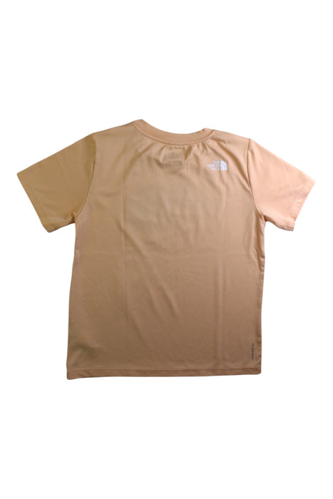 A Beige Short Sleeve T Shirts from The North Face in size 10Y for neutral. (Back View)