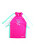 A Pink Rash Guards from Sunbusters in size 6T for girl. (Front View)