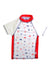 A Red Rash Guards from Platypus in size 8Y for girl. (Front View)
