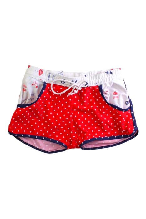 A Red Swim Shorts from Platypus in size 8Y for girl. (Front View)