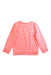 A Orange Long Sleeve Tops from Seed in size 4T for girl. (Back View)
