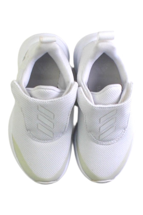 A White Slip Ons from Adidas in size 5T for boy. (Back View)