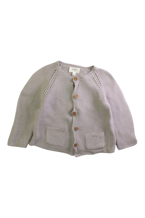 A Beige Cardigans from Nanos in size 2T for girl. (Front View)
