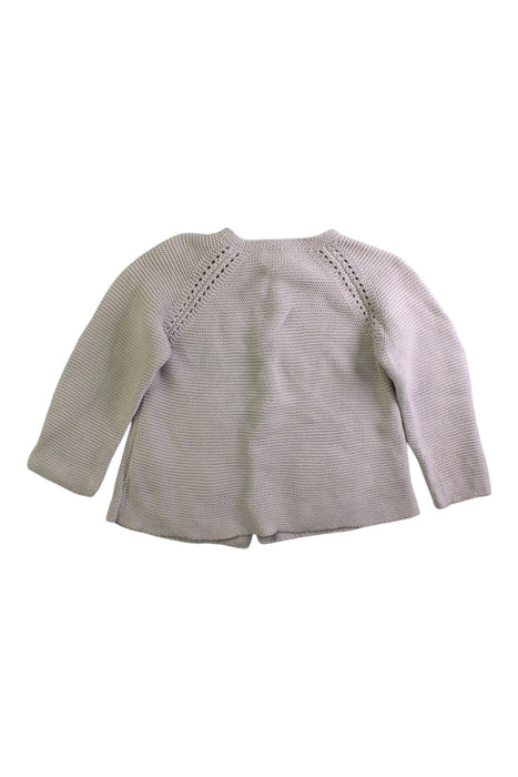 A Beige Cardigans from Nanos in size 2T for girl. (Back View)