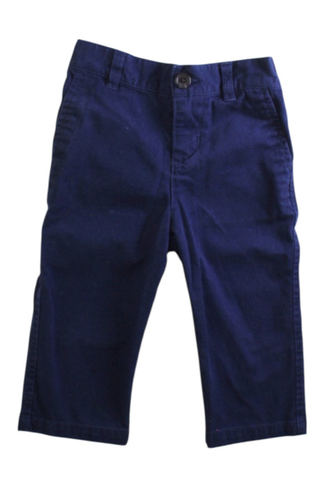 A Navy Casual Pants from Ralph Lauren in size 6-12M for boy. (Front View)