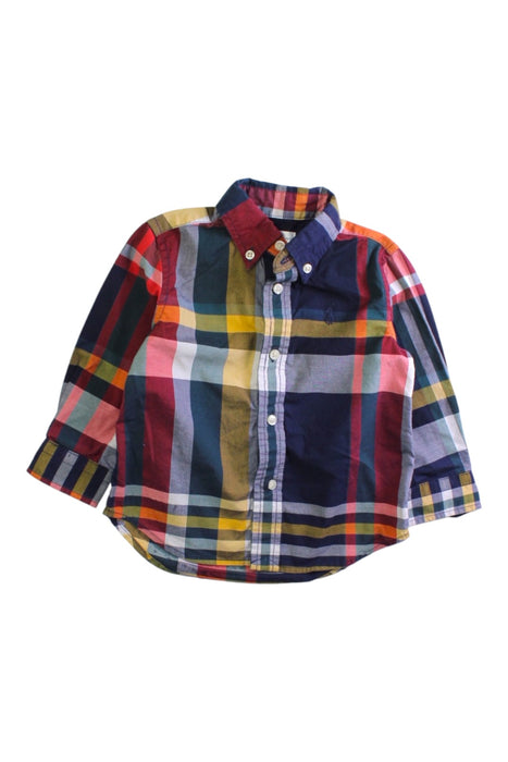 A Multicolour Long Sleeve Shirts from Polo Ralph Lauren in size 6-12M for boy. (Front View)