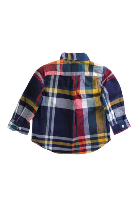 A Multicolour Long Sleeve Shirts from Polo Ralph Lauren in size 6-12M for boy. (Back View)