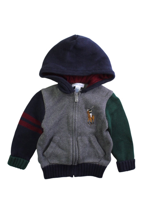 A Multicolour Lightweight Jackets from Ralph Lauren in size 12-18M for boy. (Front View)