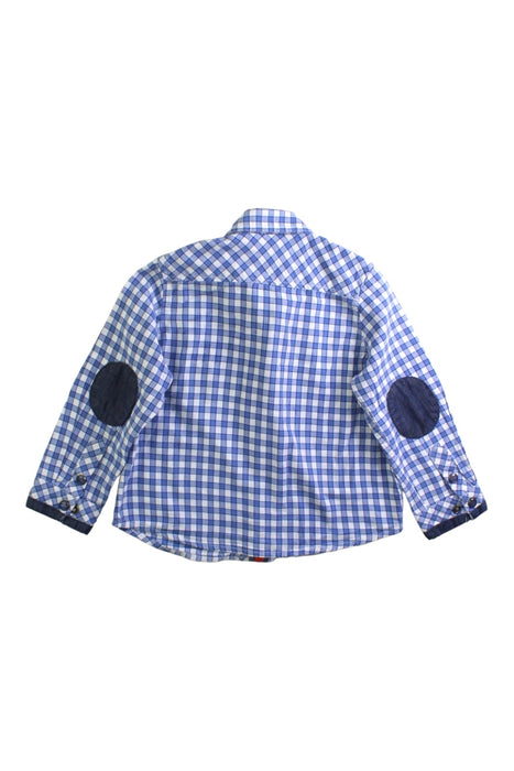 A Blue Long Sleeve Shirts from Sergent Major in size 2T for boy. (Back View)