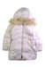 A Pink Puffer/Quilted Coats & Outerwear from Monnalisa in size 6T for girl. (Front View)