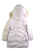 A Pink Puffer/Quilted Coats & Outerwear from Monnalisa in size 6T for girl. (Back View)