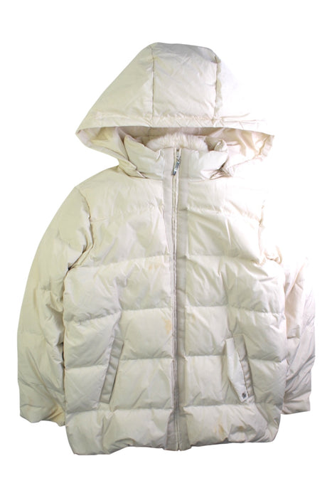 A White Puffer/Quilted Coats & Outerwear from Nicholas & Bears in size 12Y for girl. (Front View)