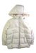 A White Puffer/Quilted Coats & Outerwear from Nicholas & Bears in size 12Y for girl. (Front View)