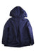 A Navy Coats from Jacadi in size 10Y for girl. (Back View)