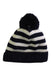 A Black Winter Hats from Jacadi in size 6T for neutral. (Front View)