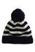 A Black Winter Hats from Jacadi in size 6T for neutral. (Back View)