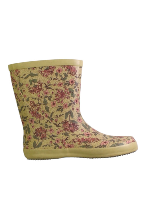 A Beige Rain Boots from Wheat in size 10Y for girl. (Front View)