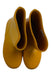A Yellow Rain Boots from Hunter in size 9Y for neutral. (Back View)
