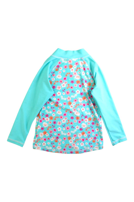 A Multicolour Rash Guards from Banz in size 6T for girl. (Back View)