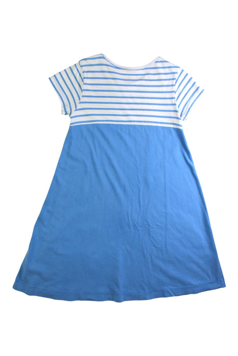 A Blue Short Sleeve Dresses from Boden in size 8Y for girl. (Back View)
