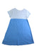 A Blue Short Sleeve Dresses from Boden in size 8Y for girl. (Back View)