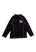 A Black Rash Guards from Arena in size 4T for girl. (Front View)