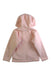 A Pink Hooded Sweatshirts from Patagonia in size 5T for girl. (Back View)