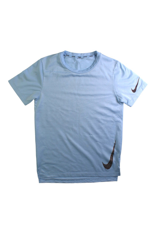 A Blue Short Sleeve T Shirts from Nike in size 12Y for neutral. (Front View)