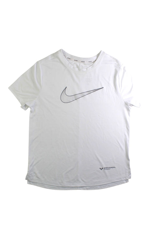 A White Active Tops from Nike in size 11Y for neutral. (Front View)
