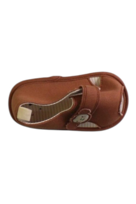 A Brown Sandals from Mothercare in size 12-18M for neutral. (Front View)