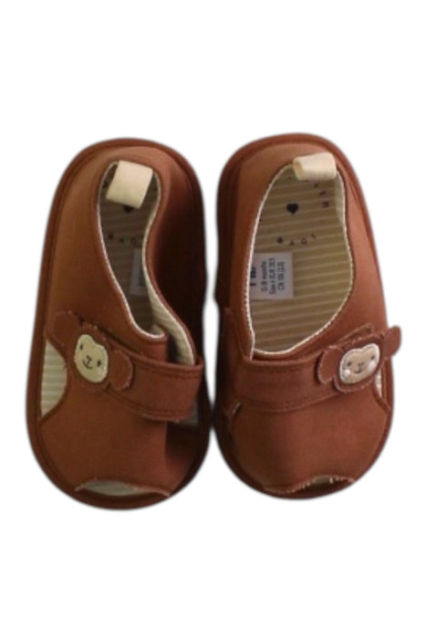 A Brown Sandals from Mothercare in size 12-18M for neutral. (Back View)