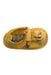 A Yellow Sandals from Mothercare in size 12-18M for neutral. (Front View)