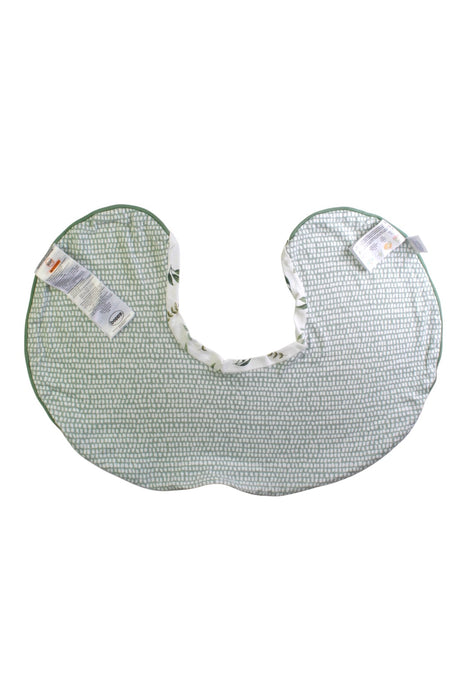 A Green Bibs from Boppy in size 0-3M for neutral. (Back View)