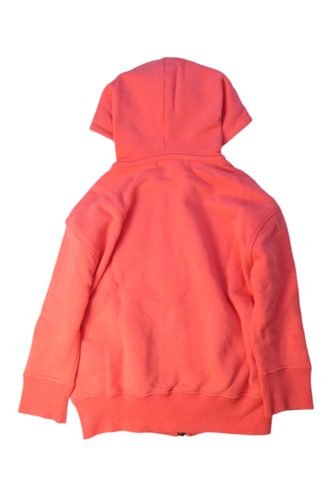 A Orange Hooded Sweatshirts from Bonpoint in size 4T for girl. (Back View)