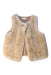 A Beige Outerwear Vests from Chloe in size 4T for girl. (Front View)