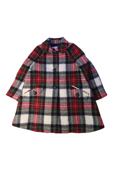 A Red Coats from Bonpoint in size 4T for girl. (Front View)